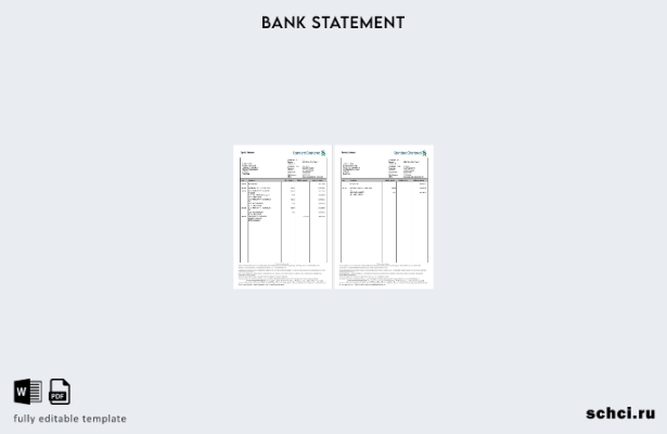 цифровая загрузка шаблона словесной выписки по банковскому счету India Standard 